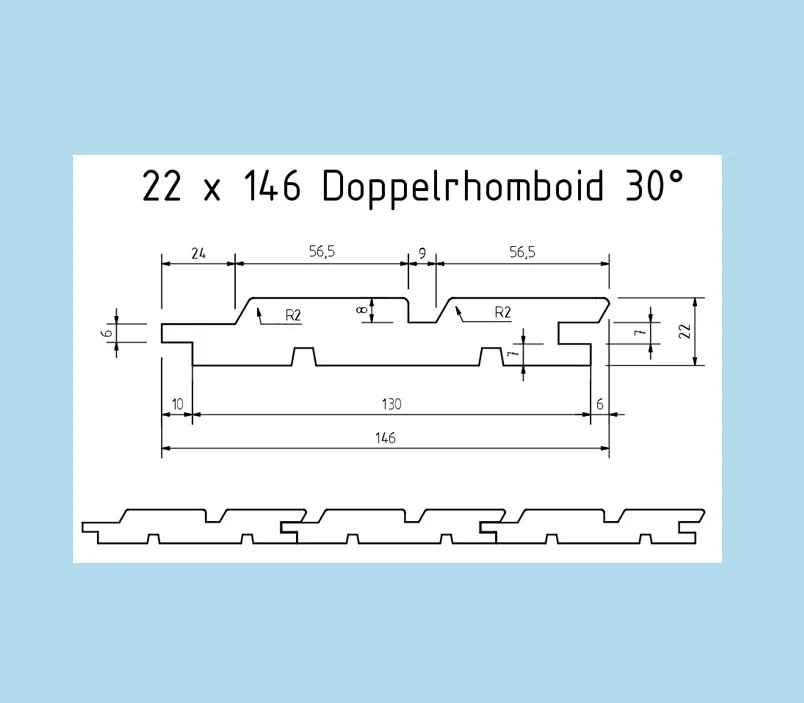Rhombo Duo RHO sib. L&auml;rche, N+F