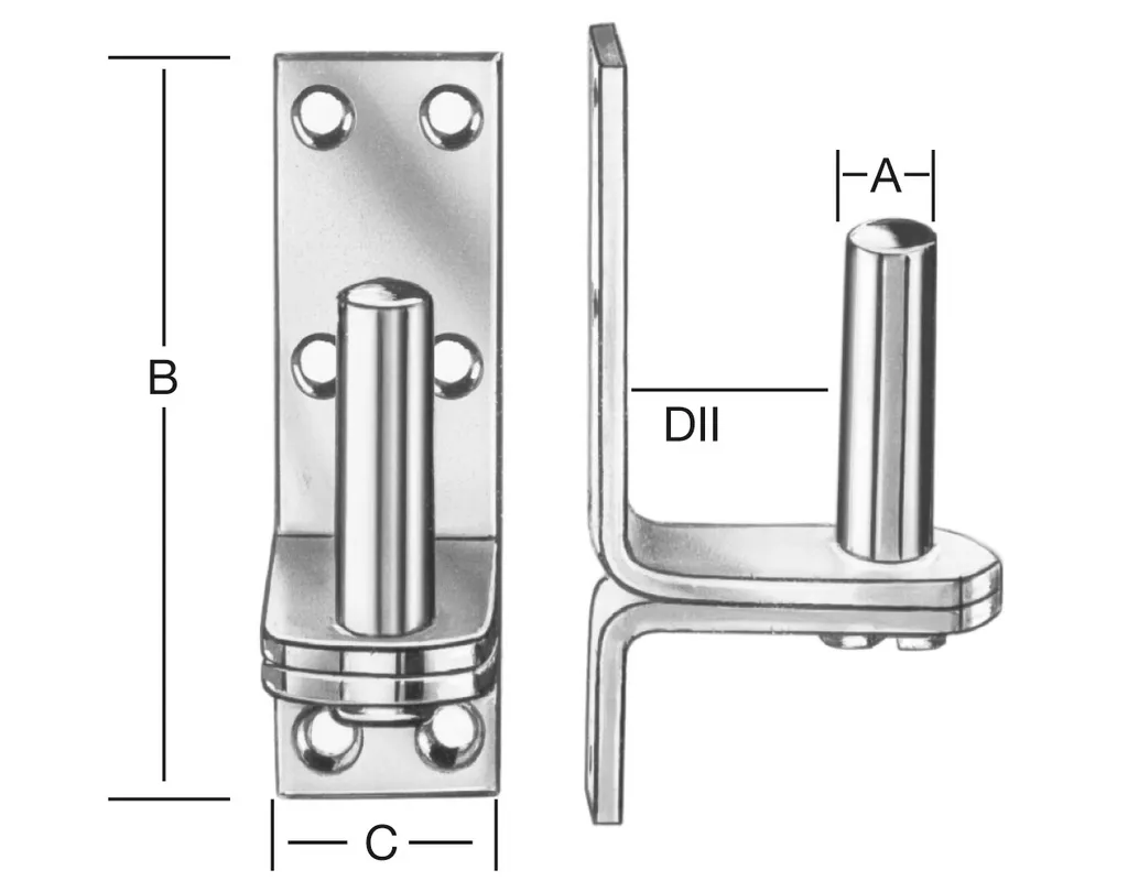 VORMANN Aufschraubkloben Dorn 16 mm