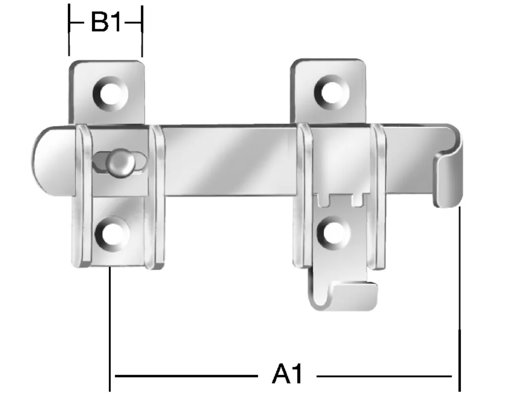 VORMANN Schlagladen-&Uuml;berwurf 120 x 27 mm