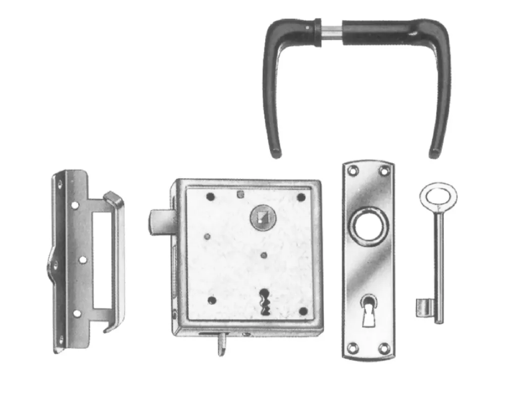 VORMANN SB-Kastenschlo&szlig; 100x105 mm