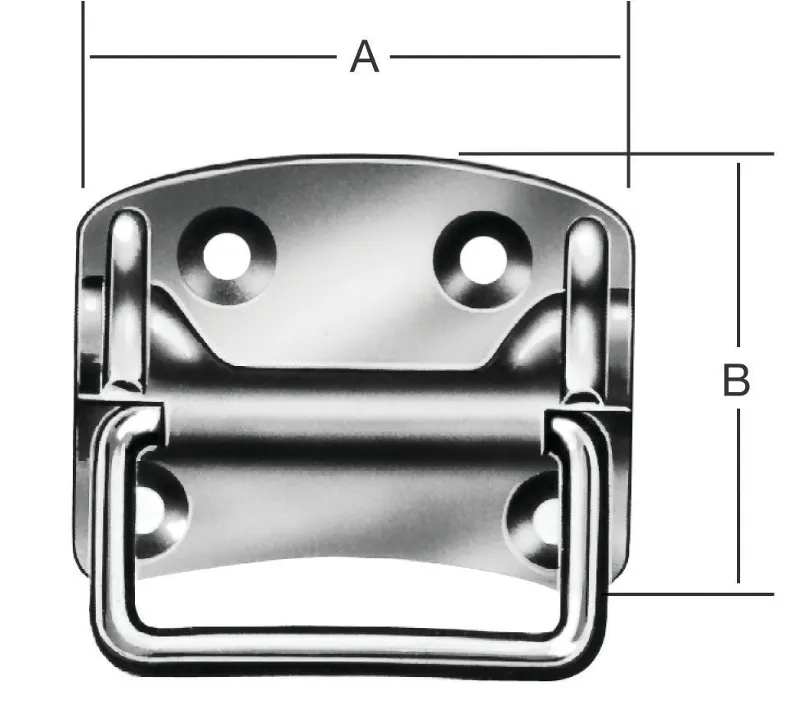 VORMANN Kistengriff 100x80 mm