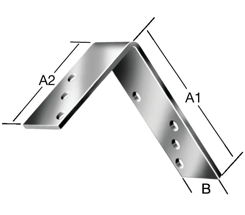 VORMANN Balkenwinkel stark 120x  80 mm