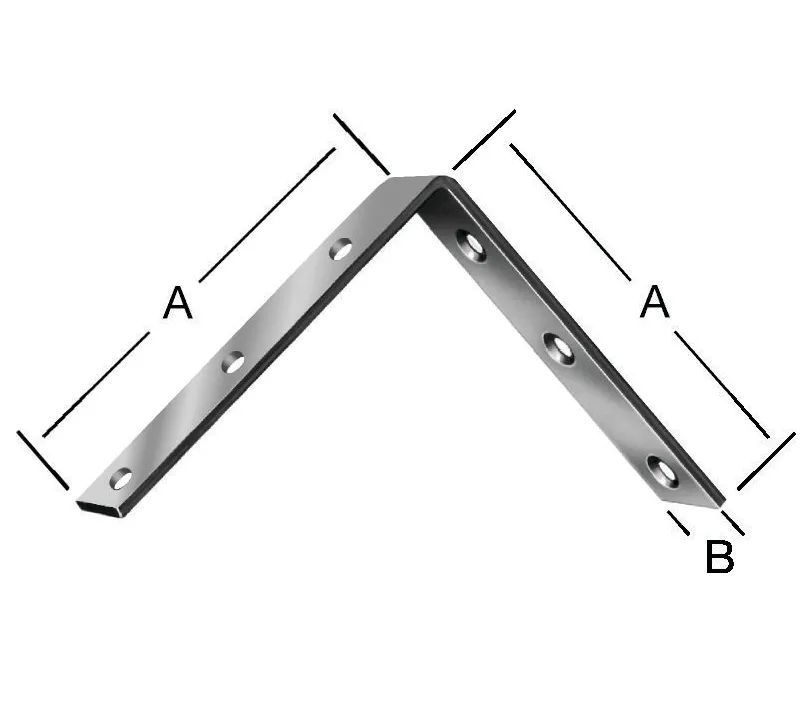 VORMANN Stuhlwinkel stark 125x22 mm