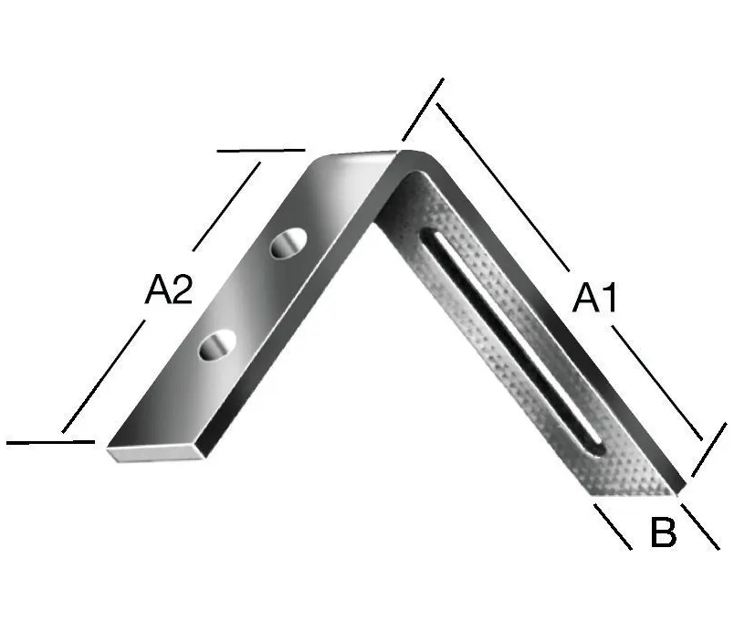 VORMANN Verstellwinkel 80x65 mm