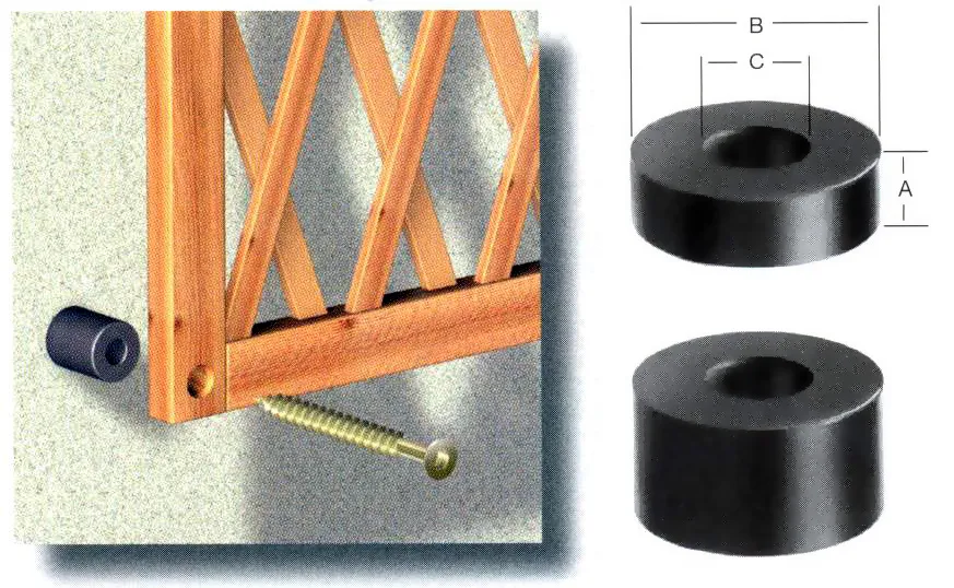 VORMANN Abstandhalter 5 mm schwarz