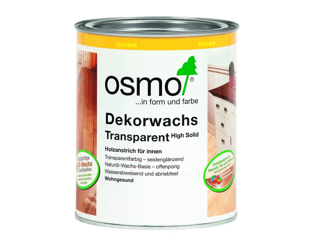 OSMO Dekorwachs transparent weiß (3111) OSMO Dekorwachs transparent weiß (3111)