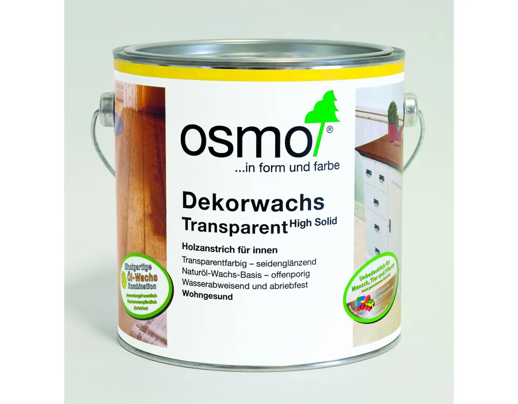 OSMO Dekorwachs transparent wei&szlig; (3111)