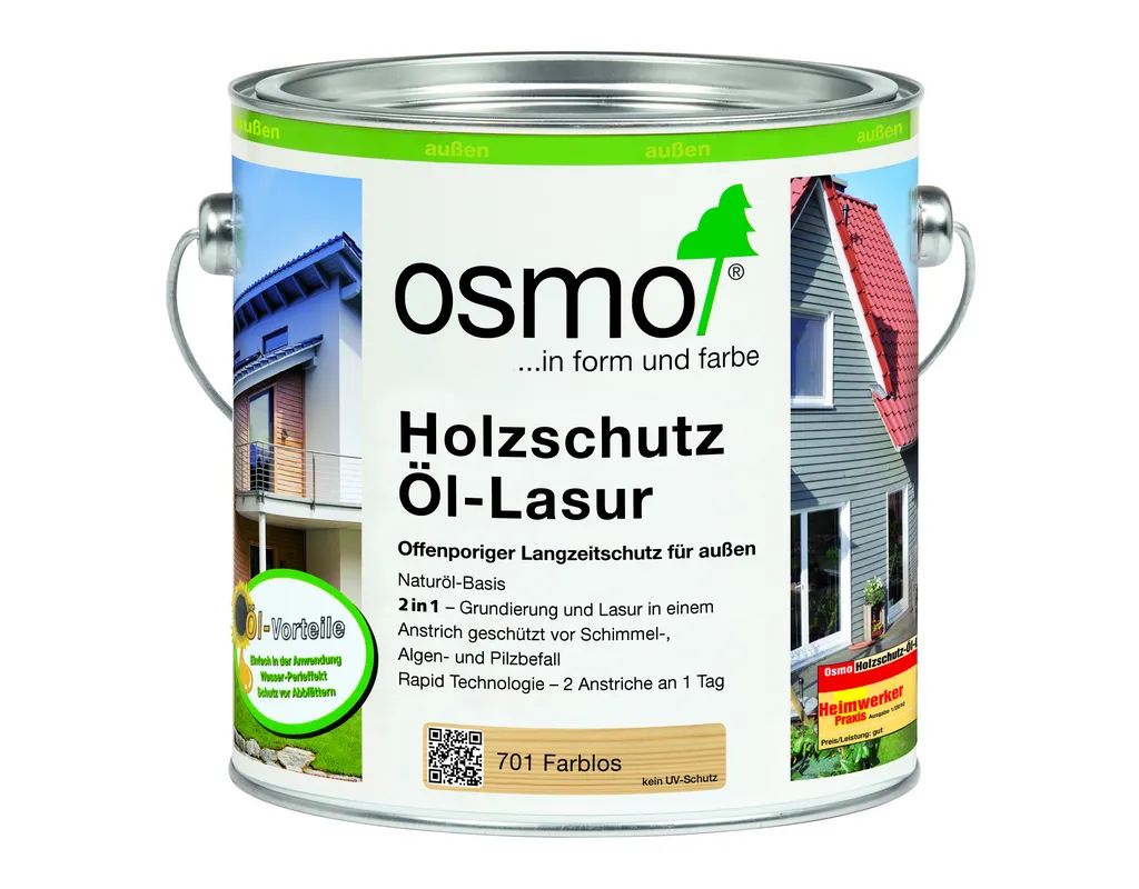 OSMO Holzschutz-&Ouml;llasur farblos (701)